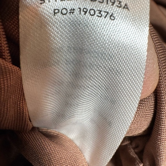 Lulus Strapless Ruched Mini Dress Taupe L - Picture 7 of 8